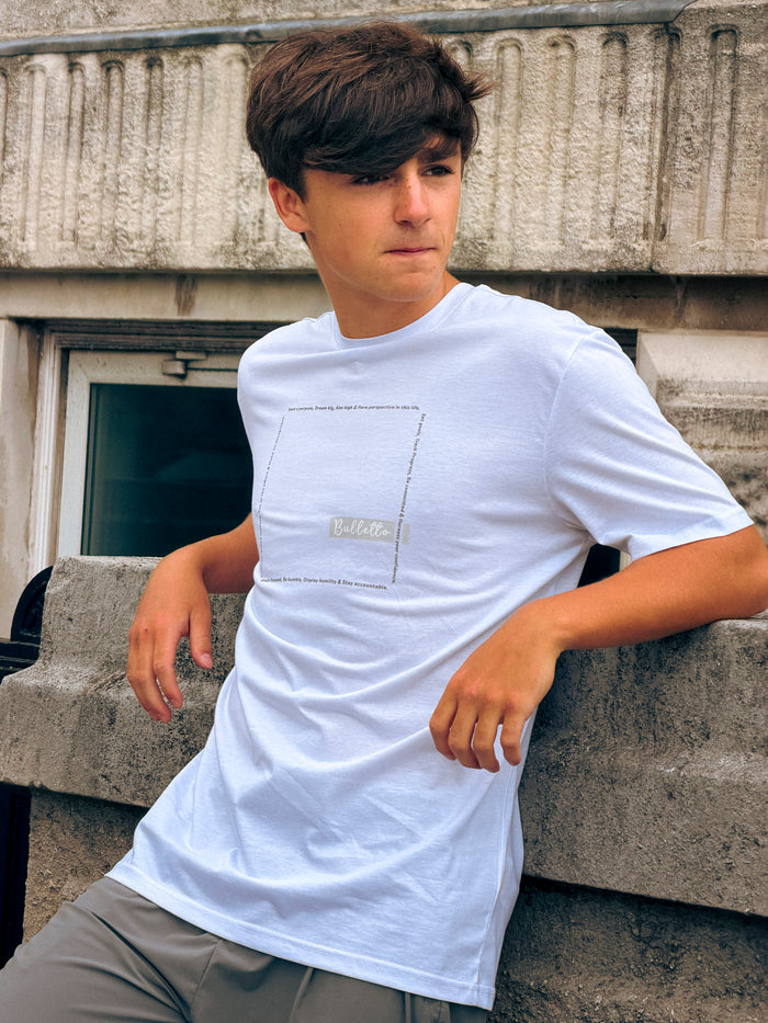 Bulletto Kids Life T-Shirt - White