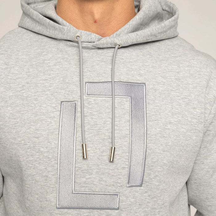 Bulletto Original Embroidered Hoodie - Grey