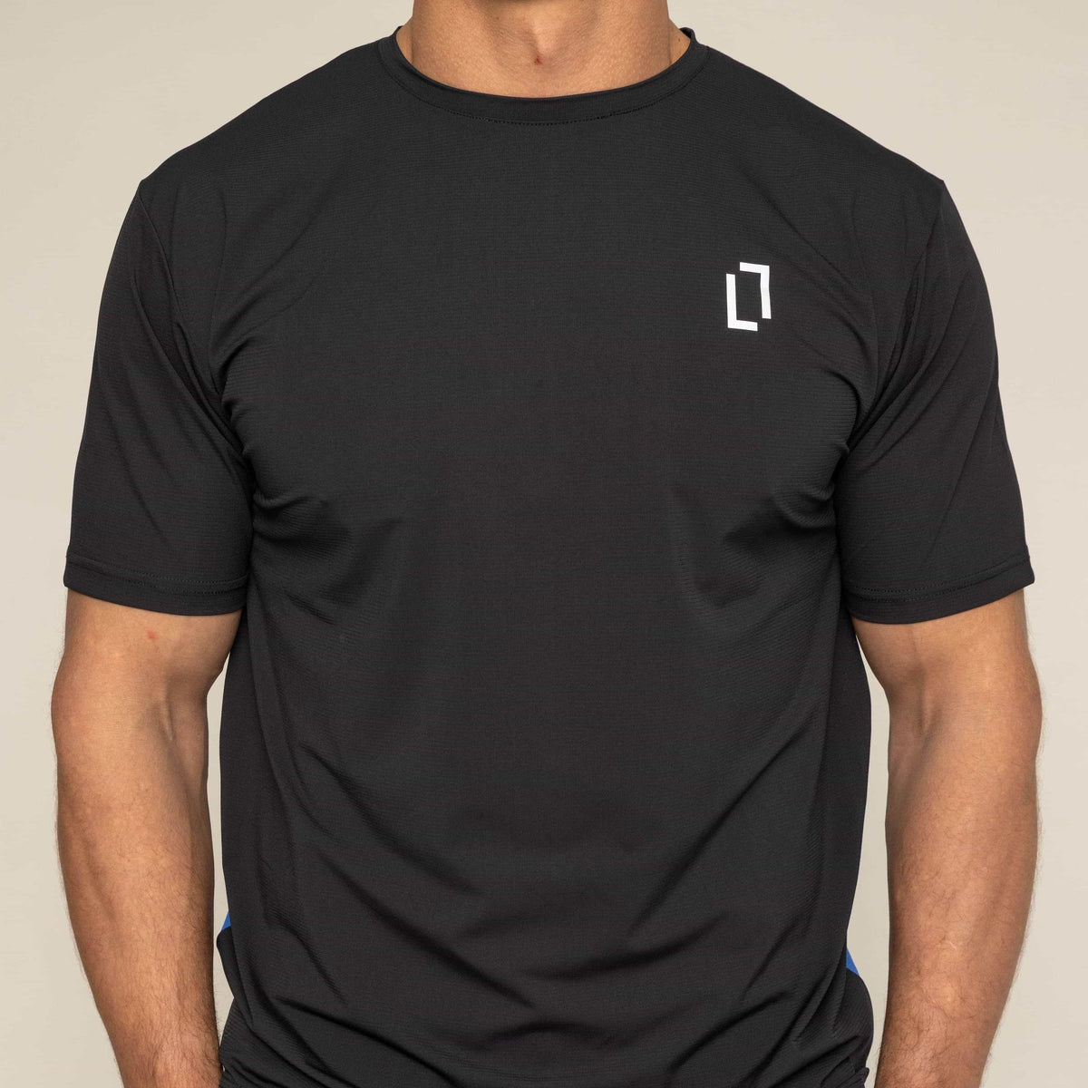 Bulletto Formation Tri Panel T-Shirt - Black / Midnight Blue