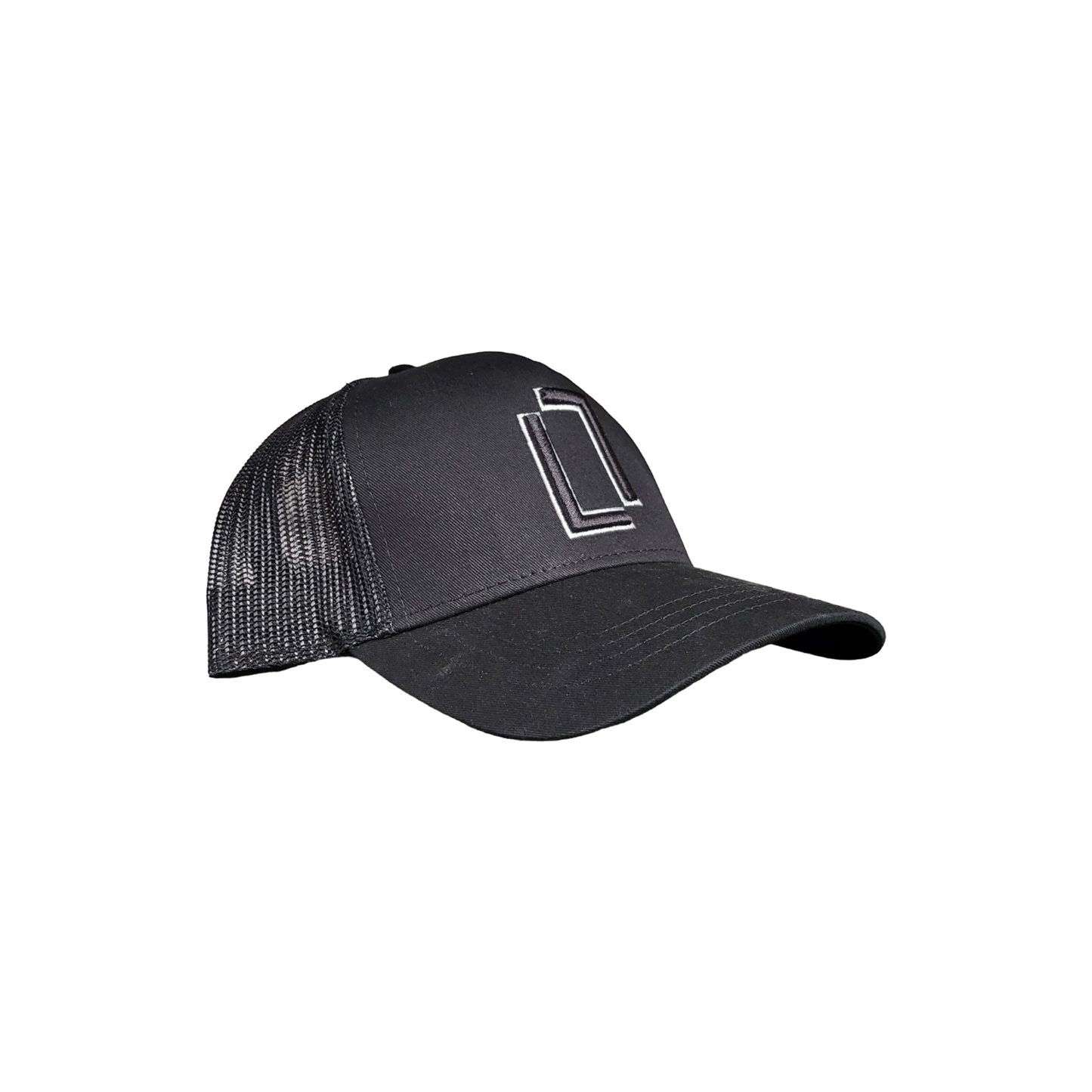 Bulletto Original Trucker Cap - Black / Black