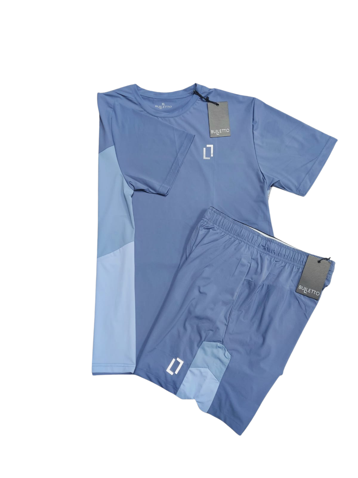 Bulletto Tri Panel Set Glaucous Blue