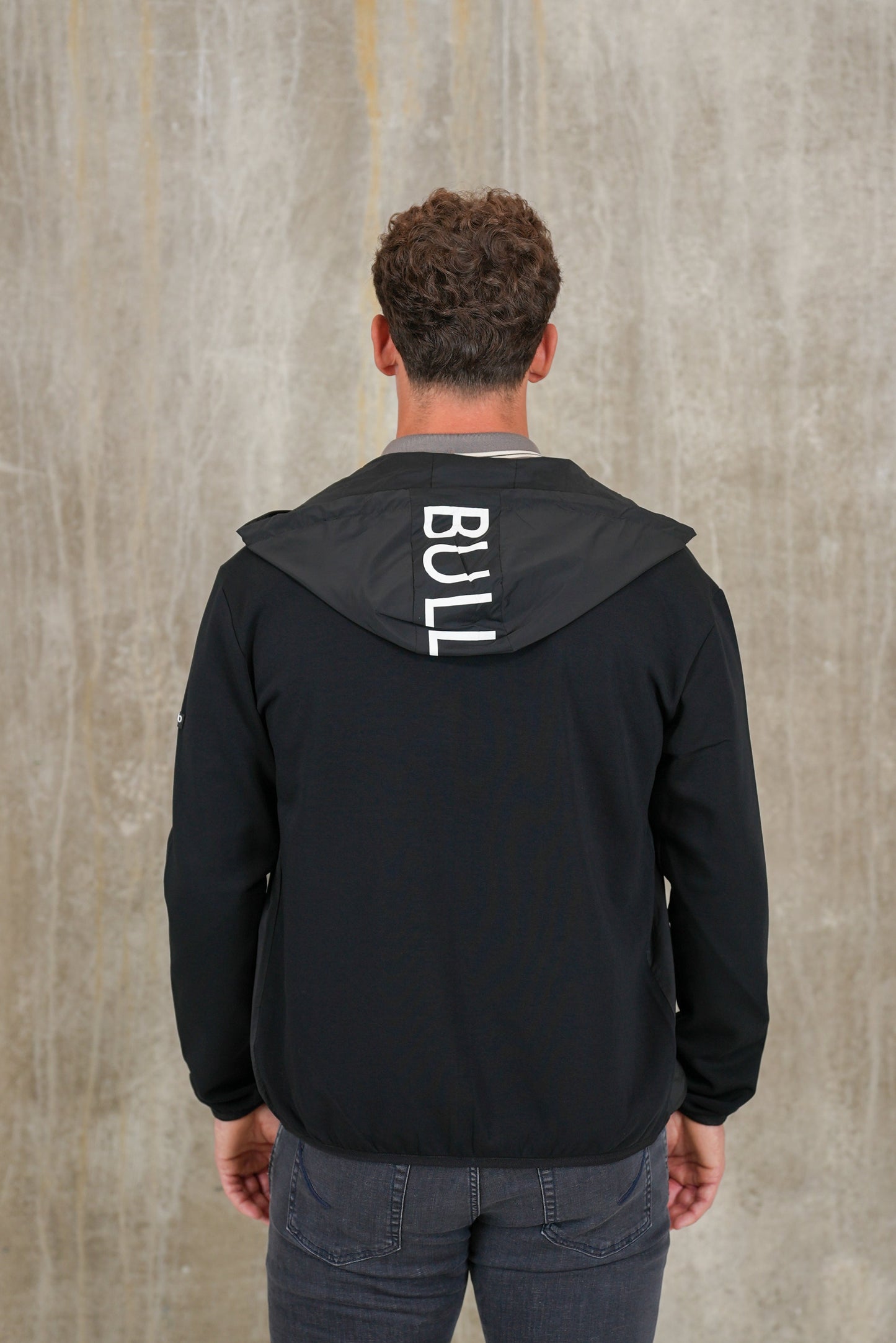 Bulletto Icon Jacket Hooded Black