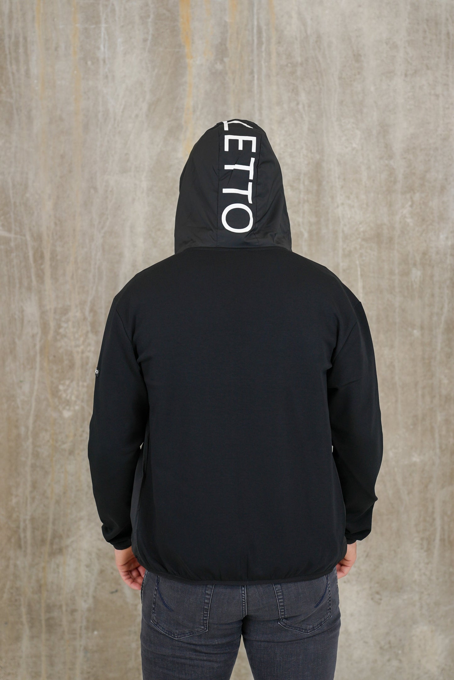 Bulletto Icon Jacket Hooded Black