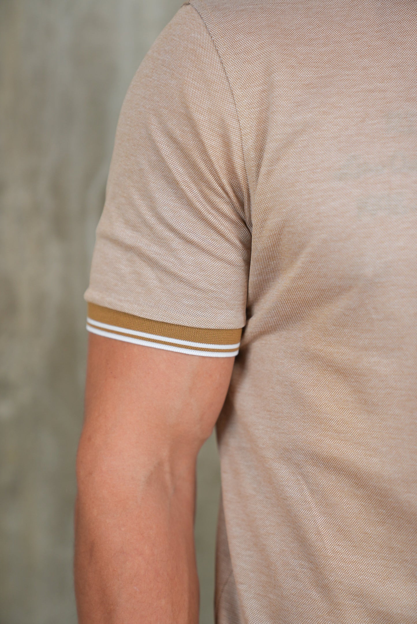Bulletto Pique Polo Shirt Sand