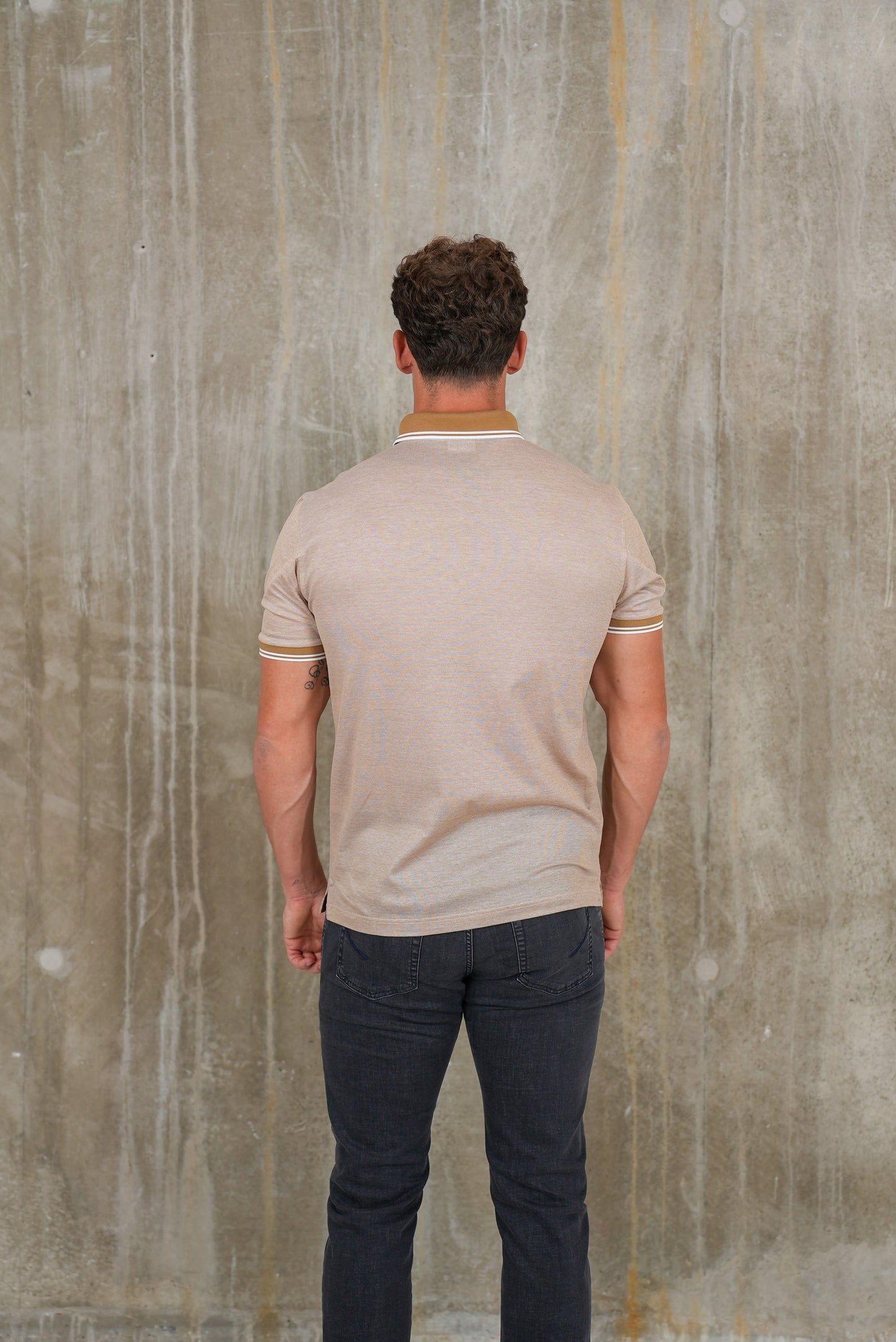 Bulletto Pique Polo Shirt Sand