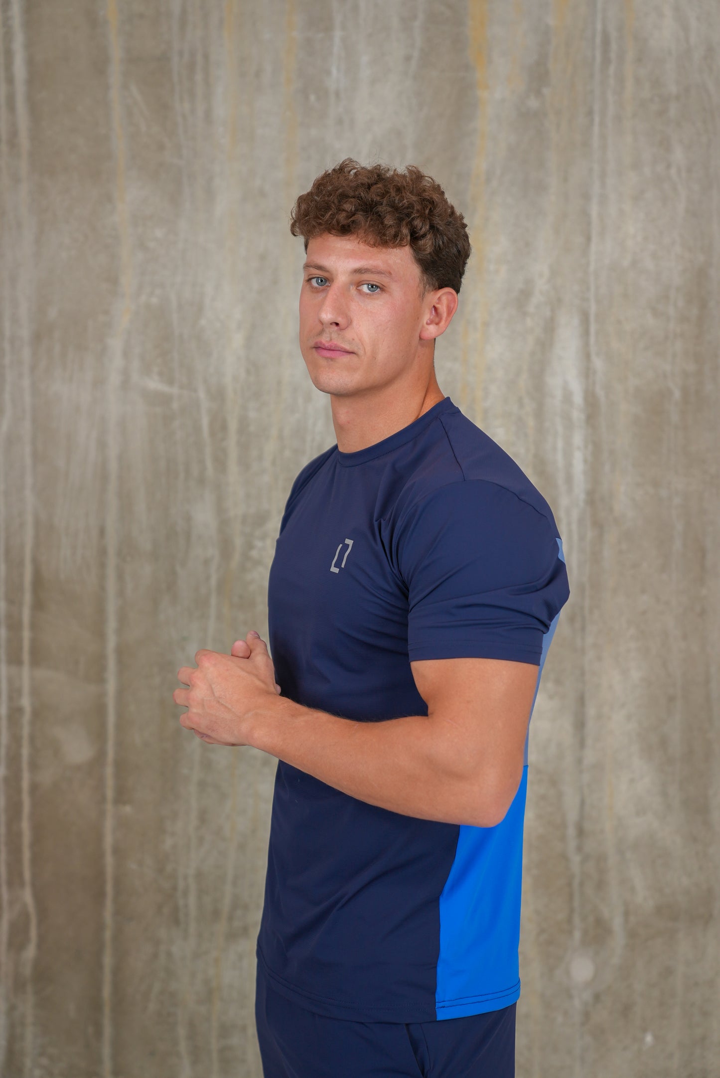 Bulletto Tri Panel Set Blue & Navy