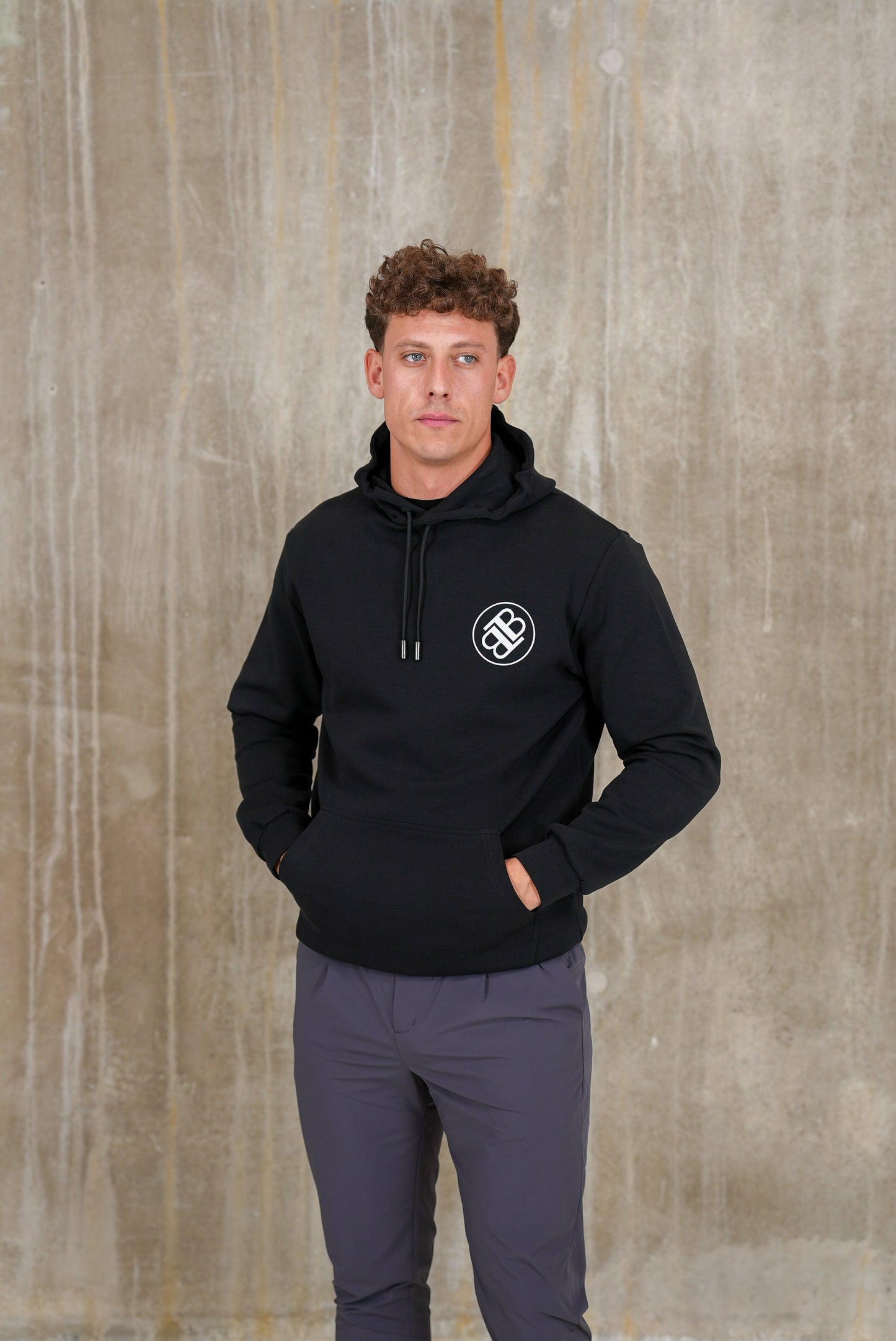 Bulletto Cerchio Hoodie Black & White