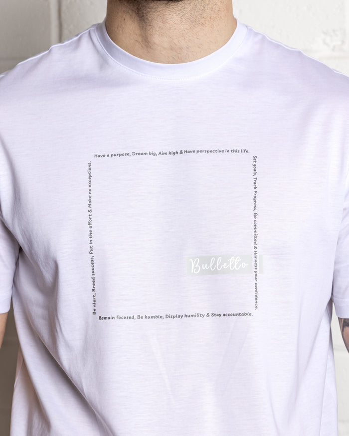 Bulletto Life T-Shirt - White