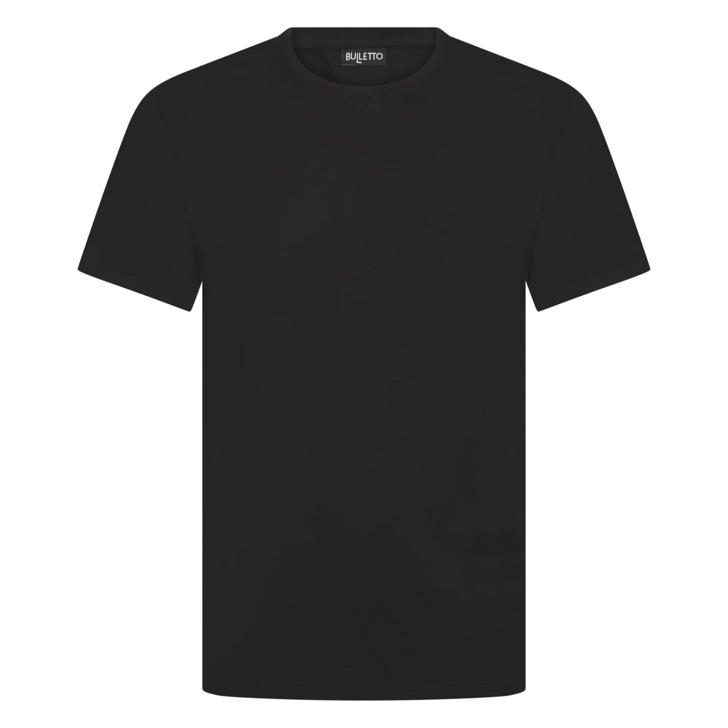 Bulletto Mercerised Cotton T - Black