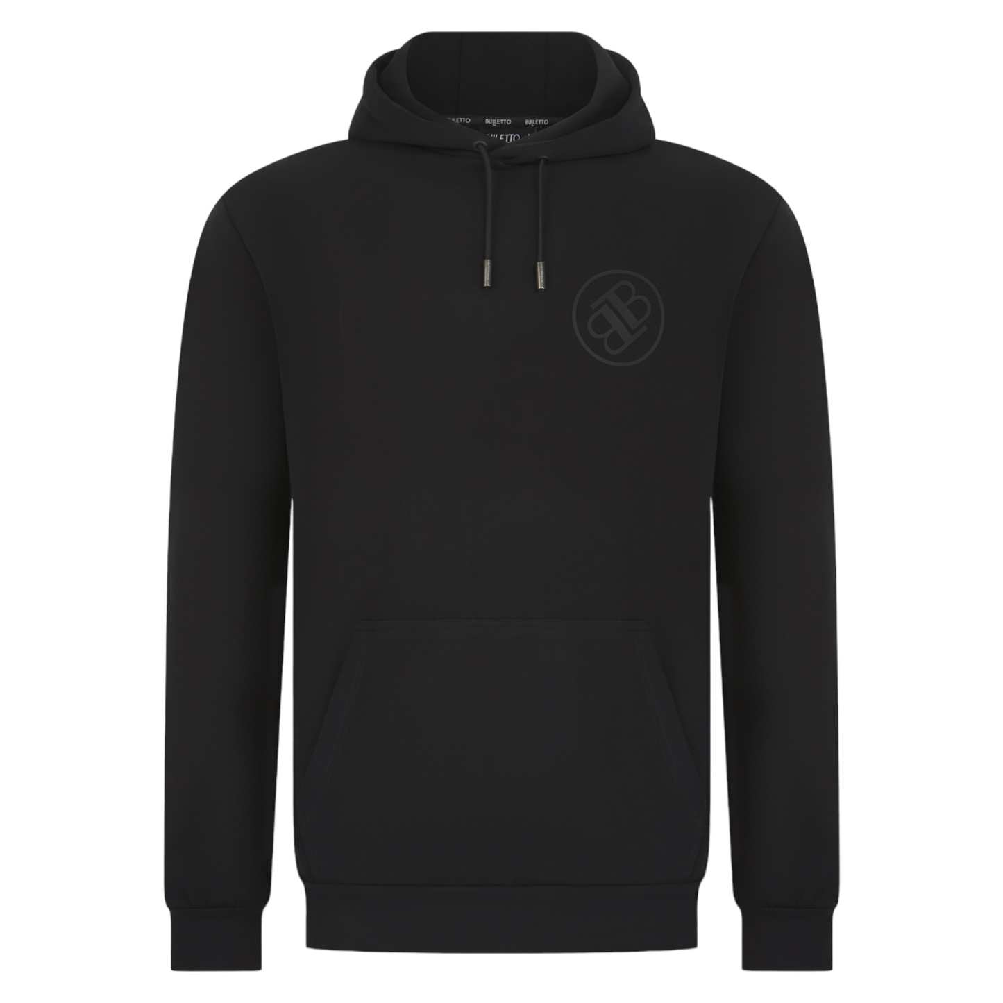 Bulletto Cerchio Hoodie - Black / Black