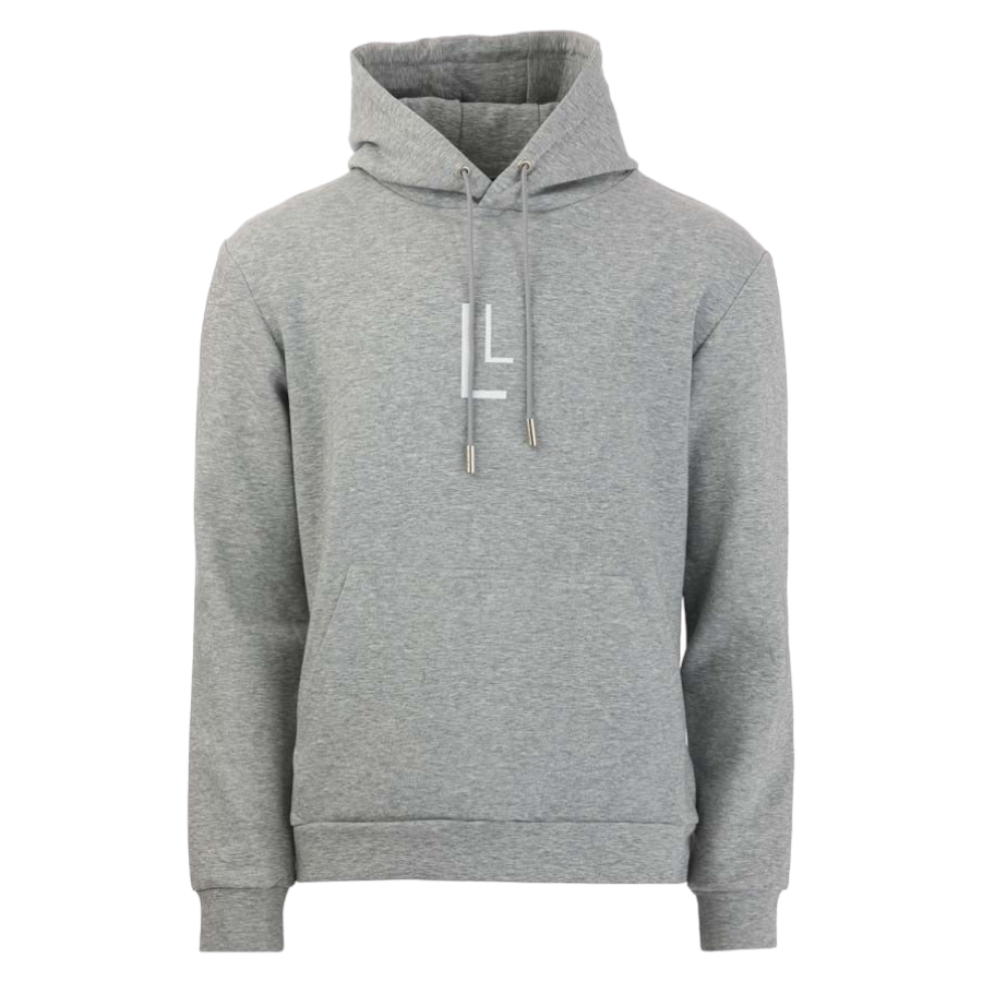 Bulletto Signature Hoodie - Marl / White