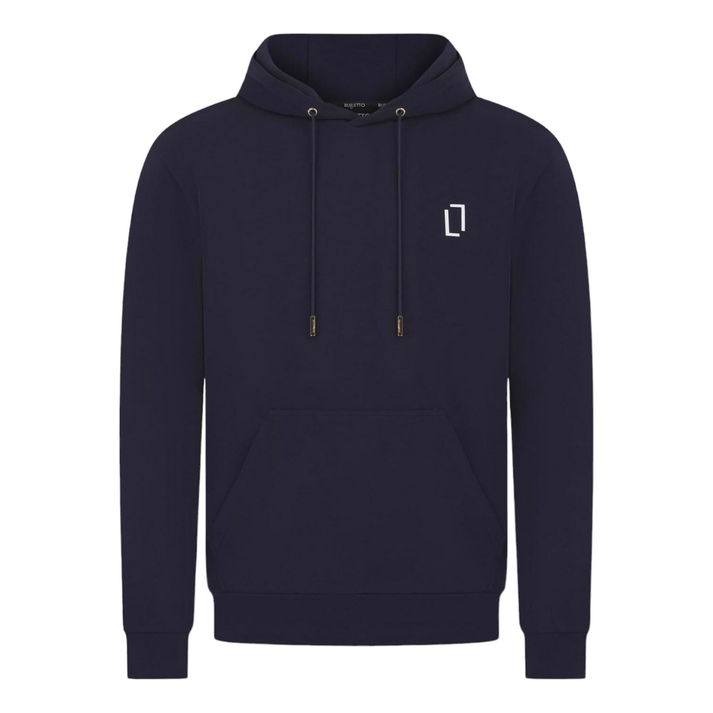 Bulletto Essential Hoodie - Navy / White