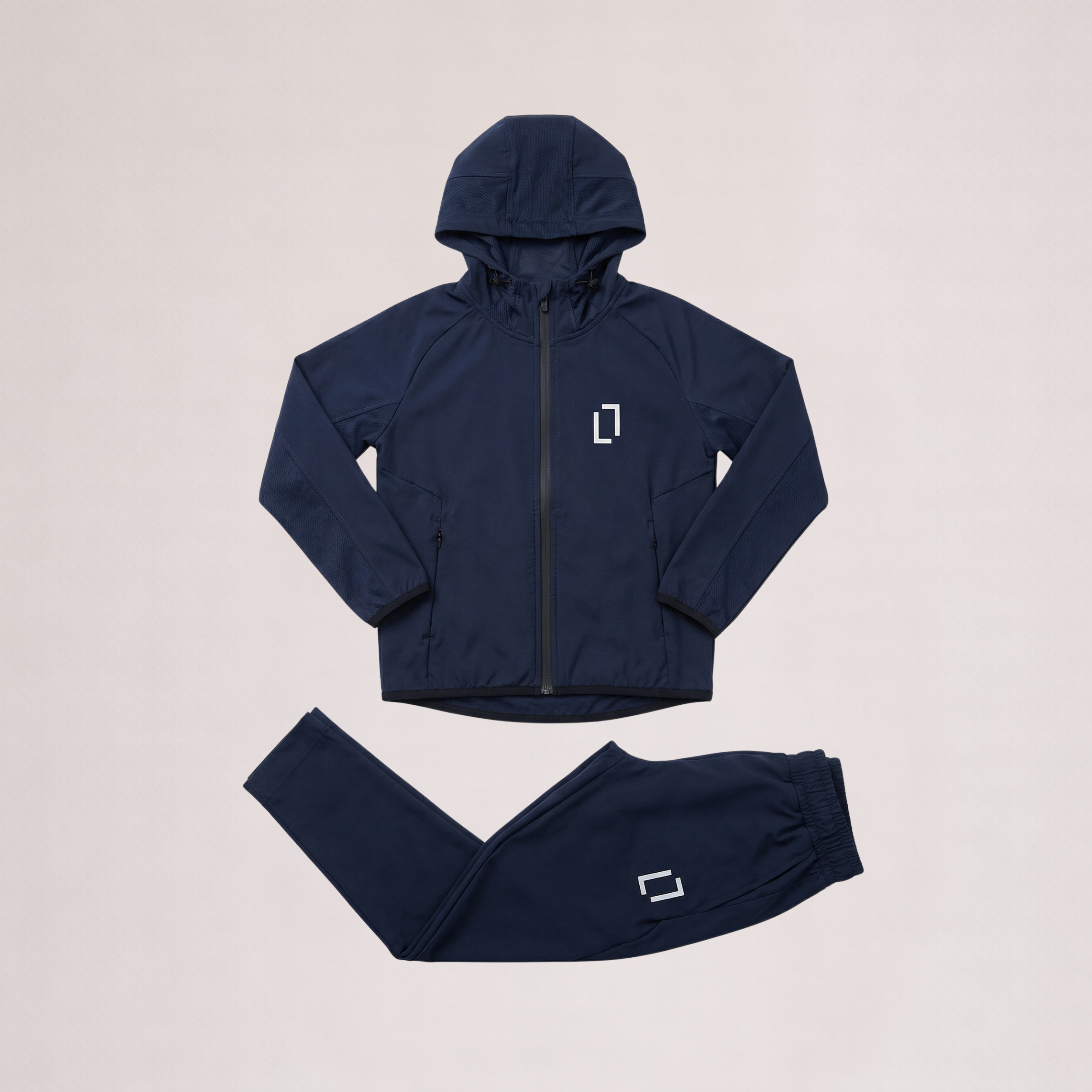 Bulletto Kids Tech Tracksuit - Navy