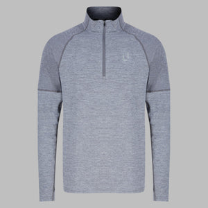Bulletto Formation 1/4 Zip Light Grey