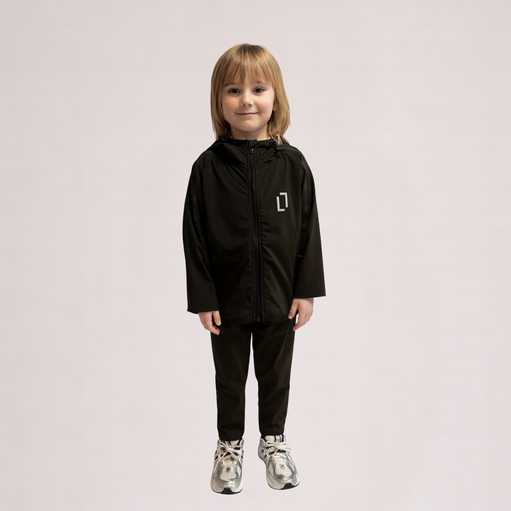 Bulletto Kids Tech Tracksuit - Black