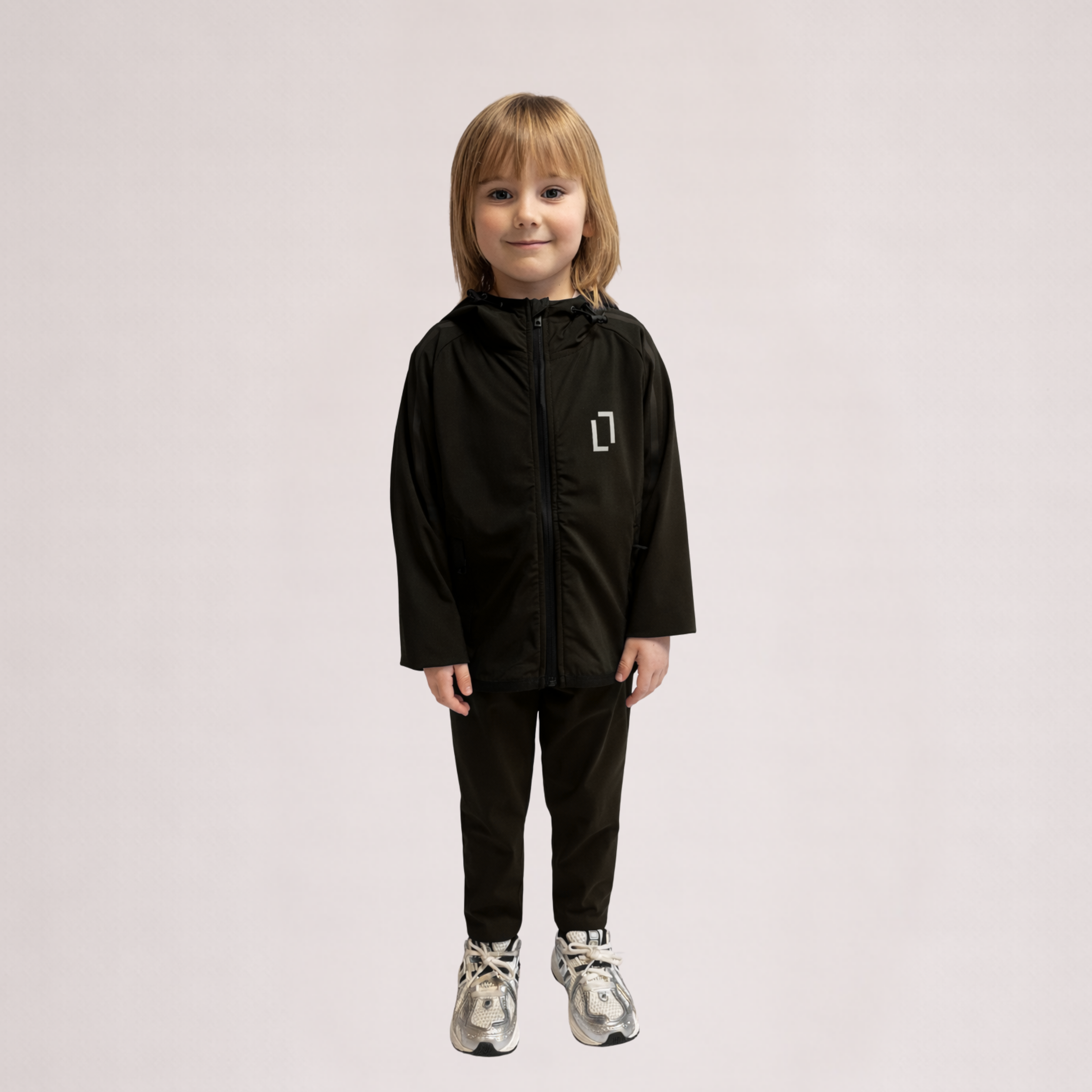 Bulletto Kids Tech Tracksuit - Black