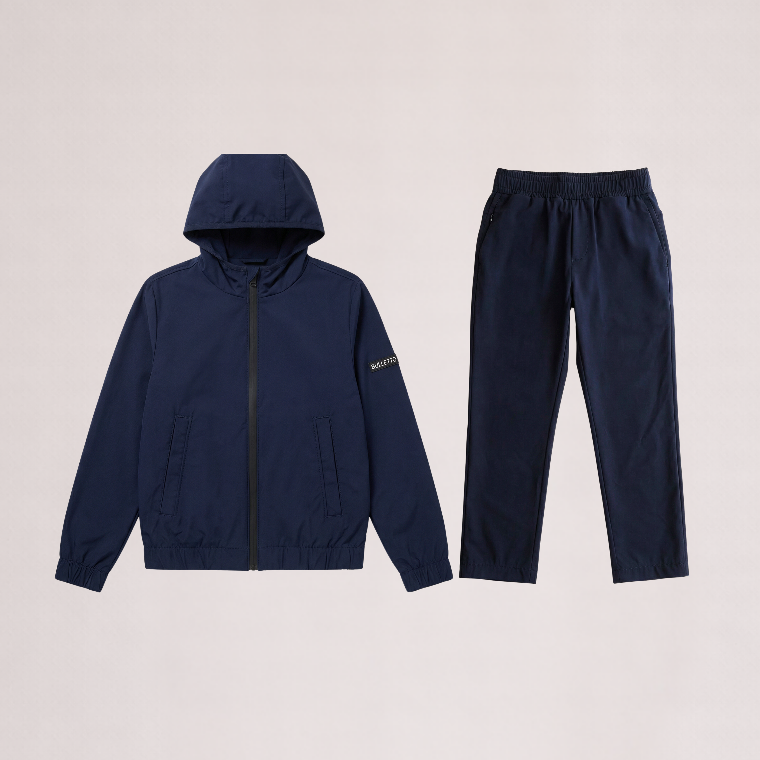 Bulletto Kids Flex Tracksuit - Navy
