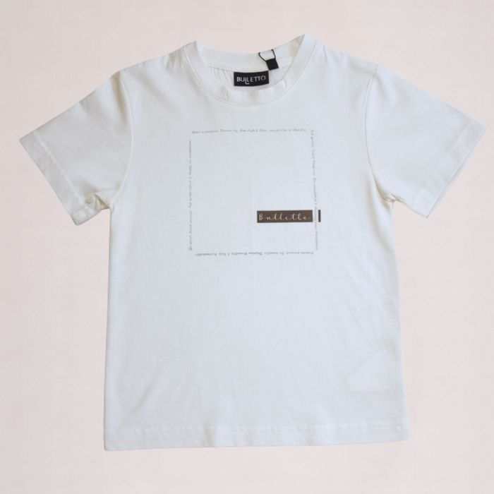 Bulletto Kids Life T-Shirt - White