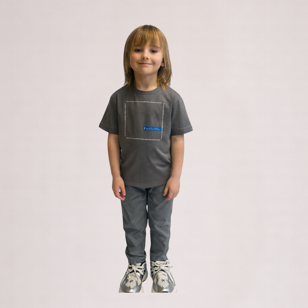 Bulletto Kids Life Tee - Grey