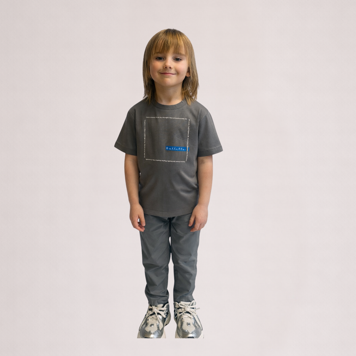Bulletto Kids Life T-Shirt - Grey