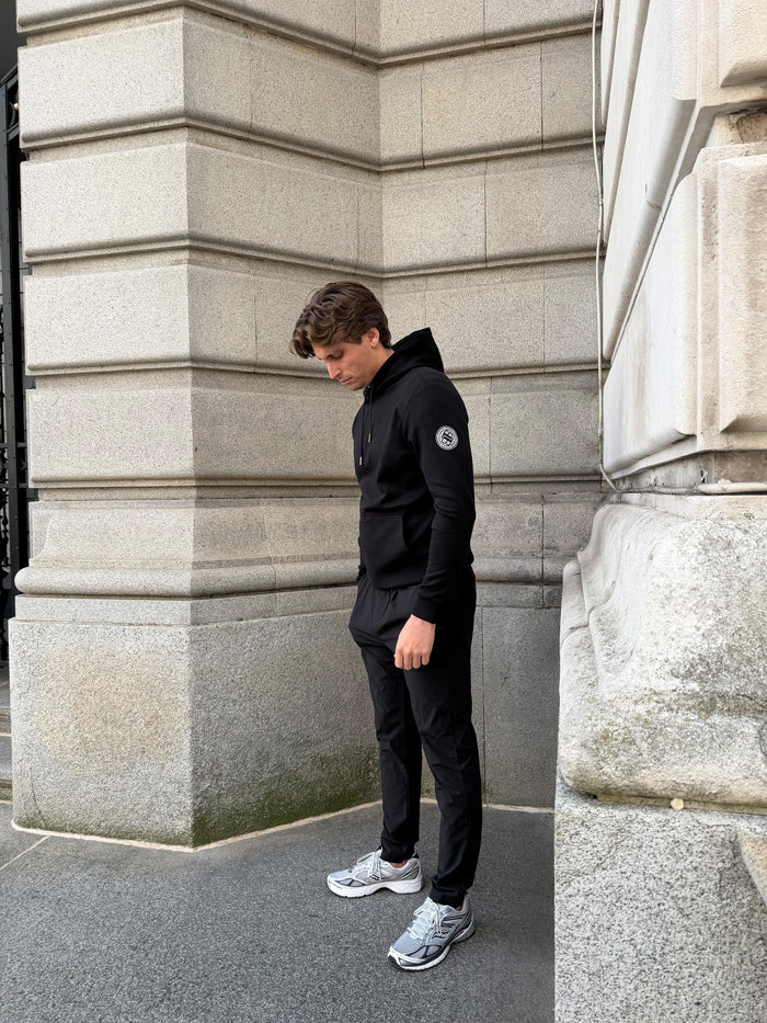Chercio Brick Hoodie- Black