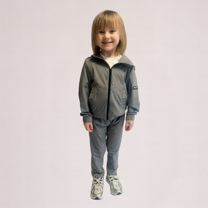 Bulletto Kids Flex Tracksuit - Grey