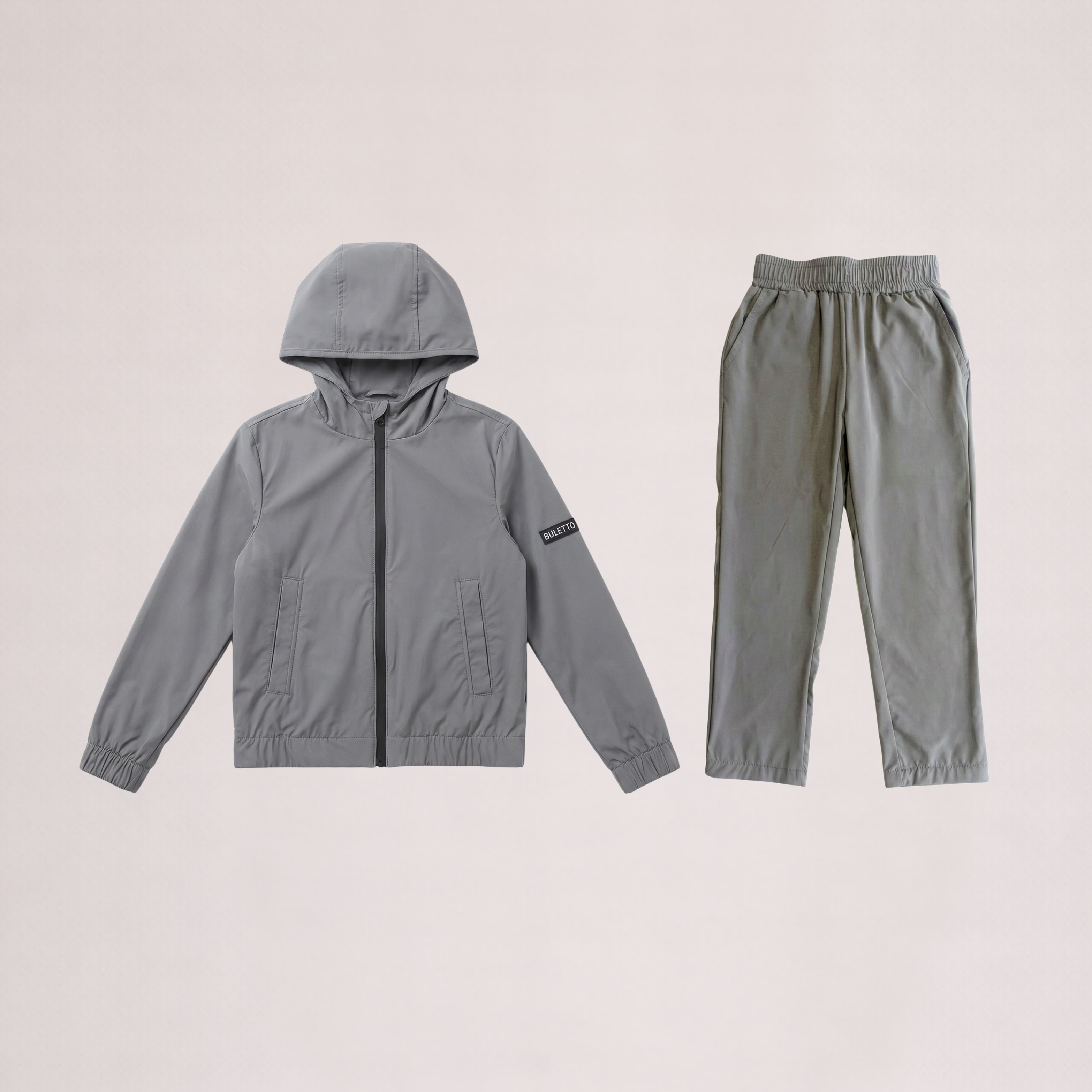 Bulletto Kids Flex Tracksuit - Grey