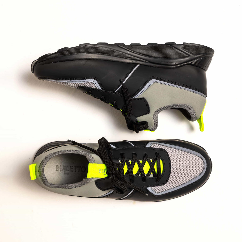 Bulletto Hybrid Runner Black & Neon