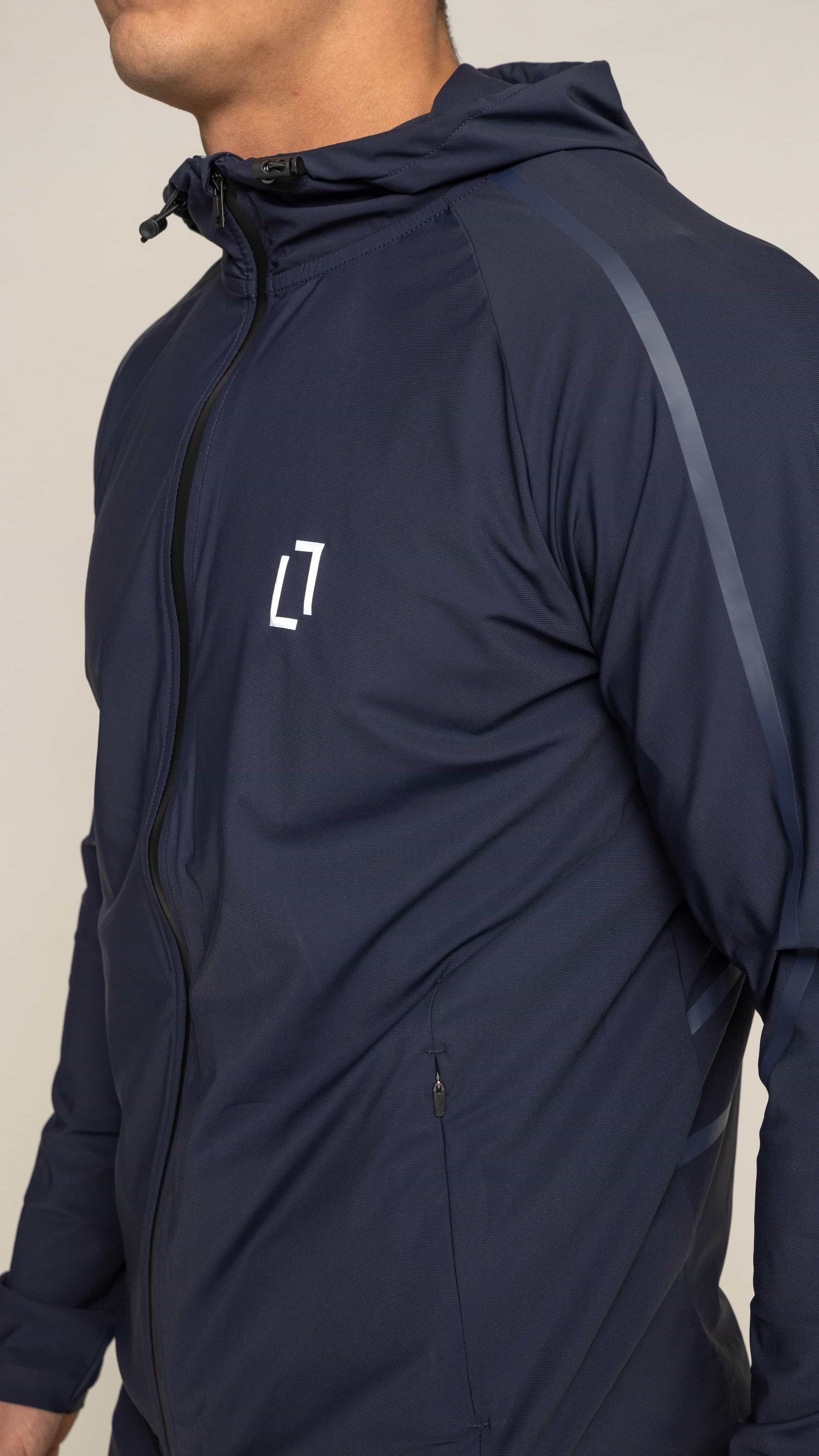Bulletto Tech Tracksuit Jacket Navy