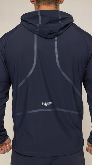 Bulletto Tech Tracksuit Jacket Navy