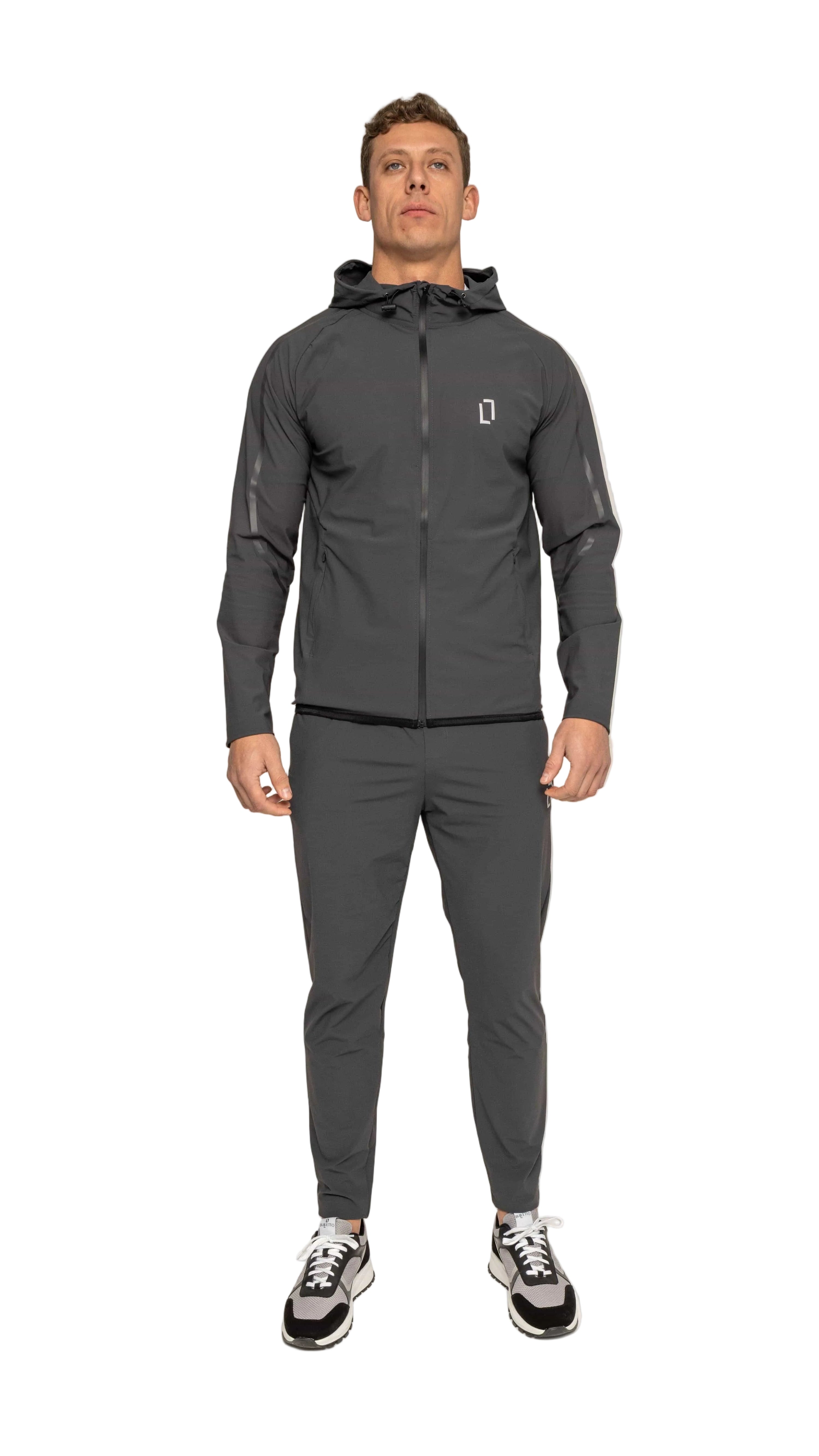 Bulletto Tech Tracksuit Grey