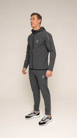 Bulletto Tech Tracksuit Jacket Grey