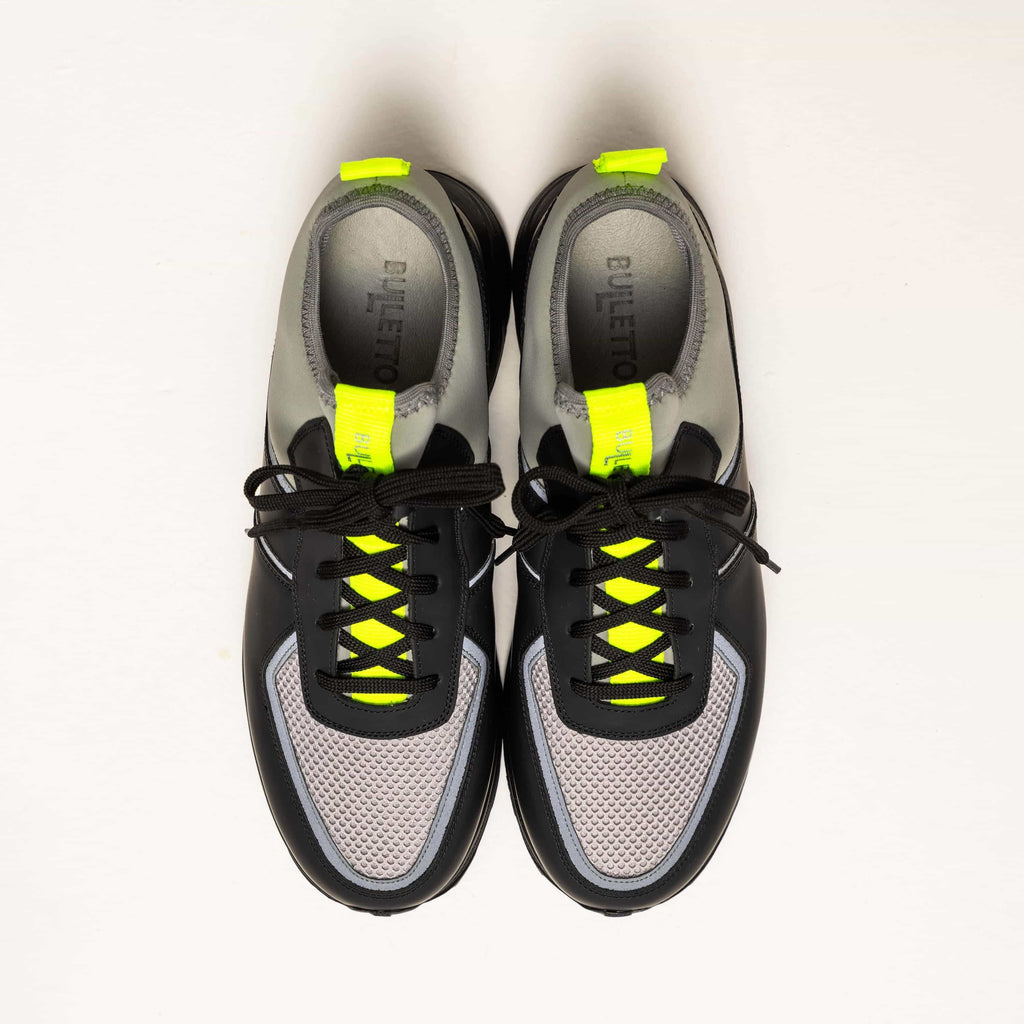 Bulletto Hybrid Runner Black & Neon