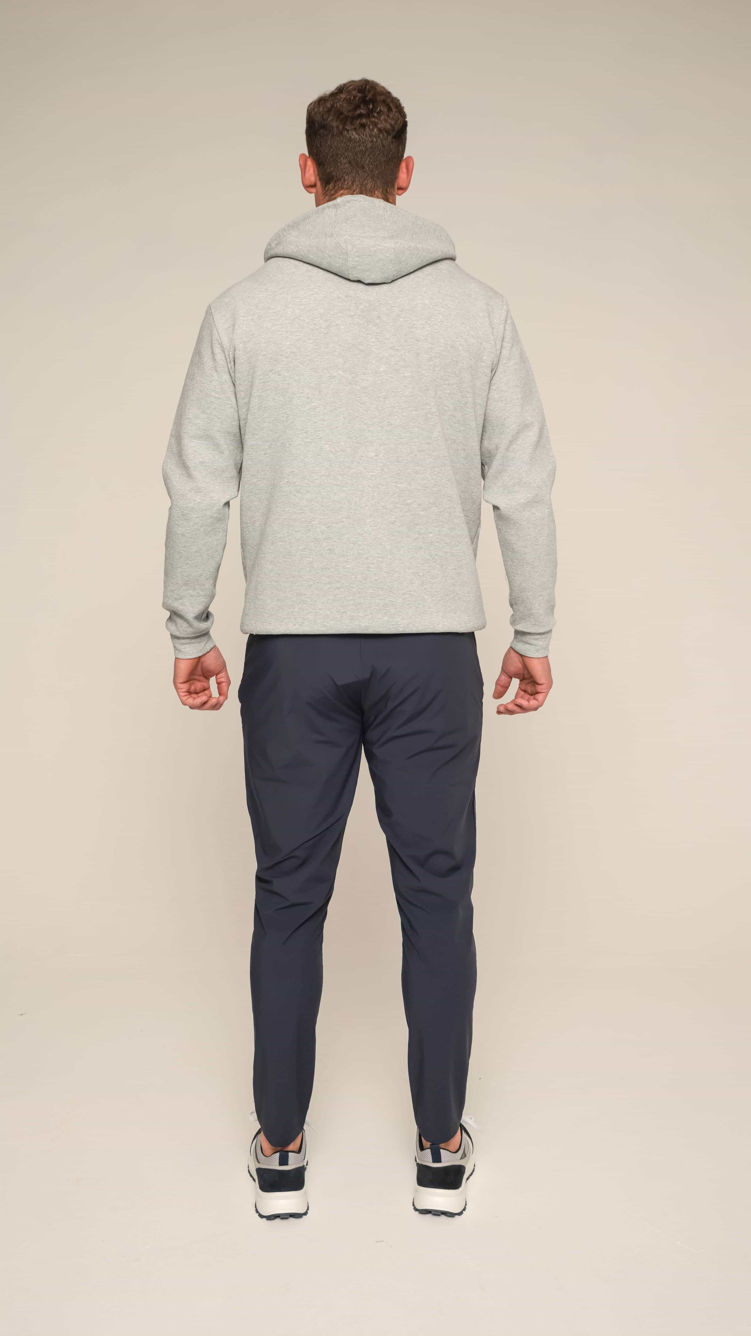 Bulletto Embroidered Hoodie - Grey