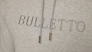 Bulletto Embroidered Hoodie - Grey