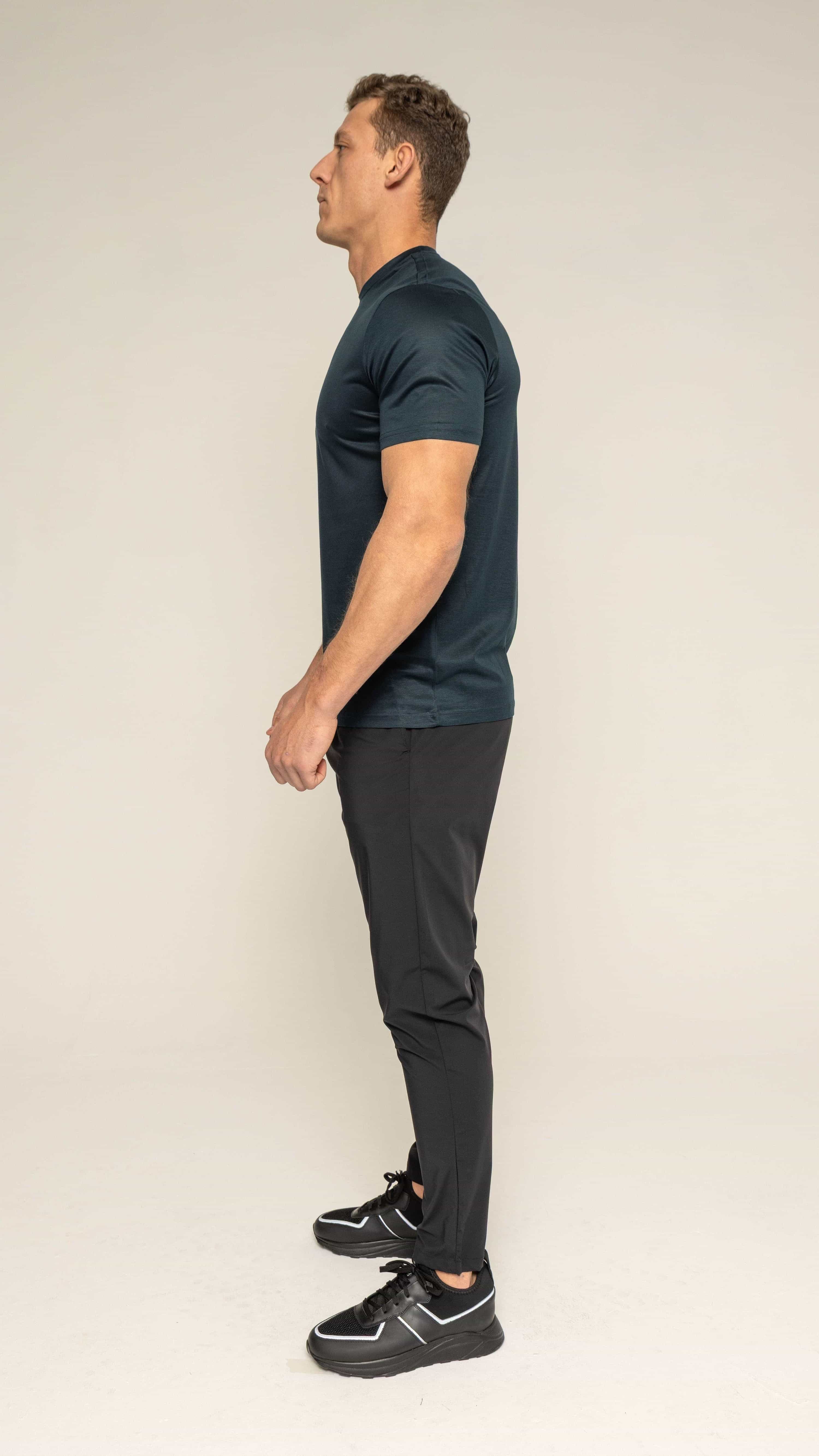 Bulletto Signature Tee - Navy/Black