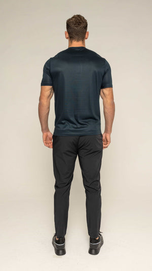 Bulletto Signature T-Shirt - Navy/Black