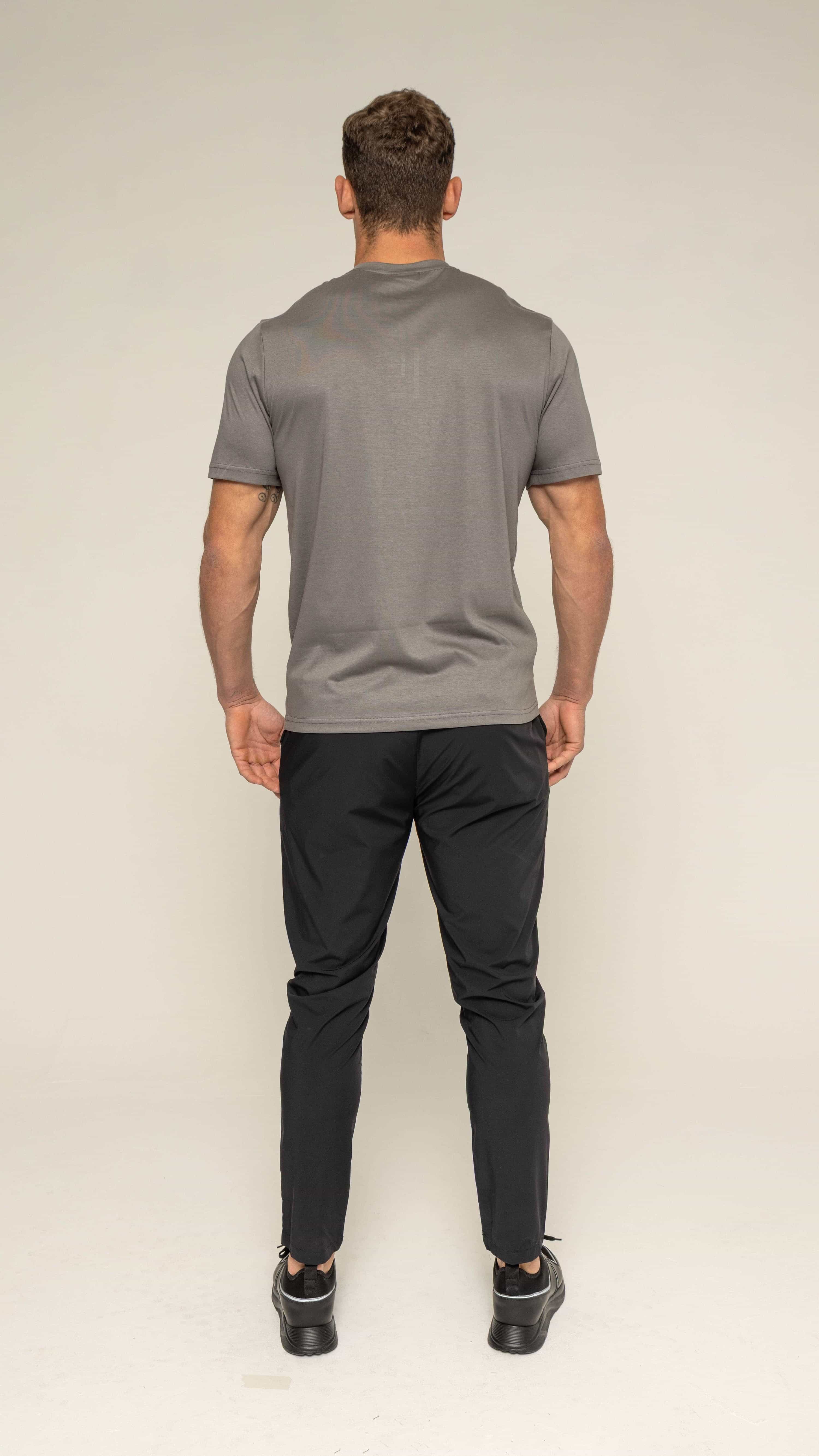 Bulletto Signature Tee - Grey/Black