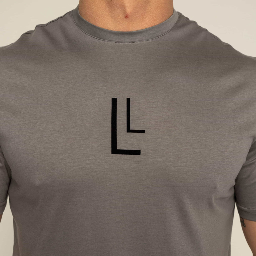 Bulletto Signature Tee - Grey/Black