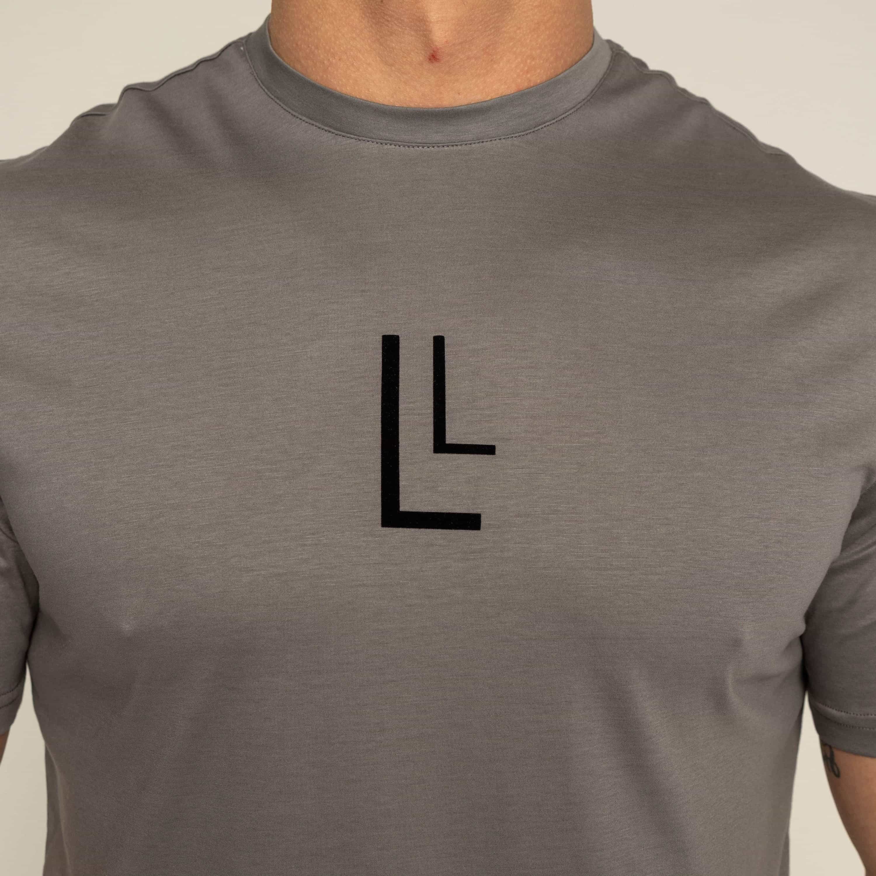 Bulletto Signature Tee - Grey/Black