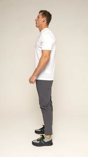 Bulletto Signature T-Shirt - White/Grey