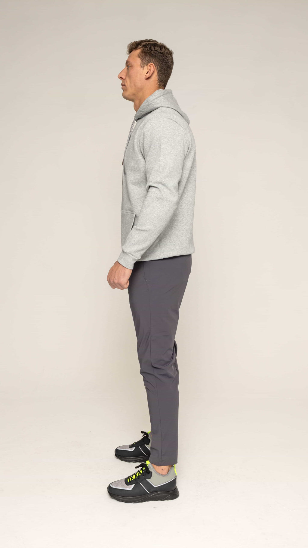 Bulletto Original Embroidered Hoodie - Grey