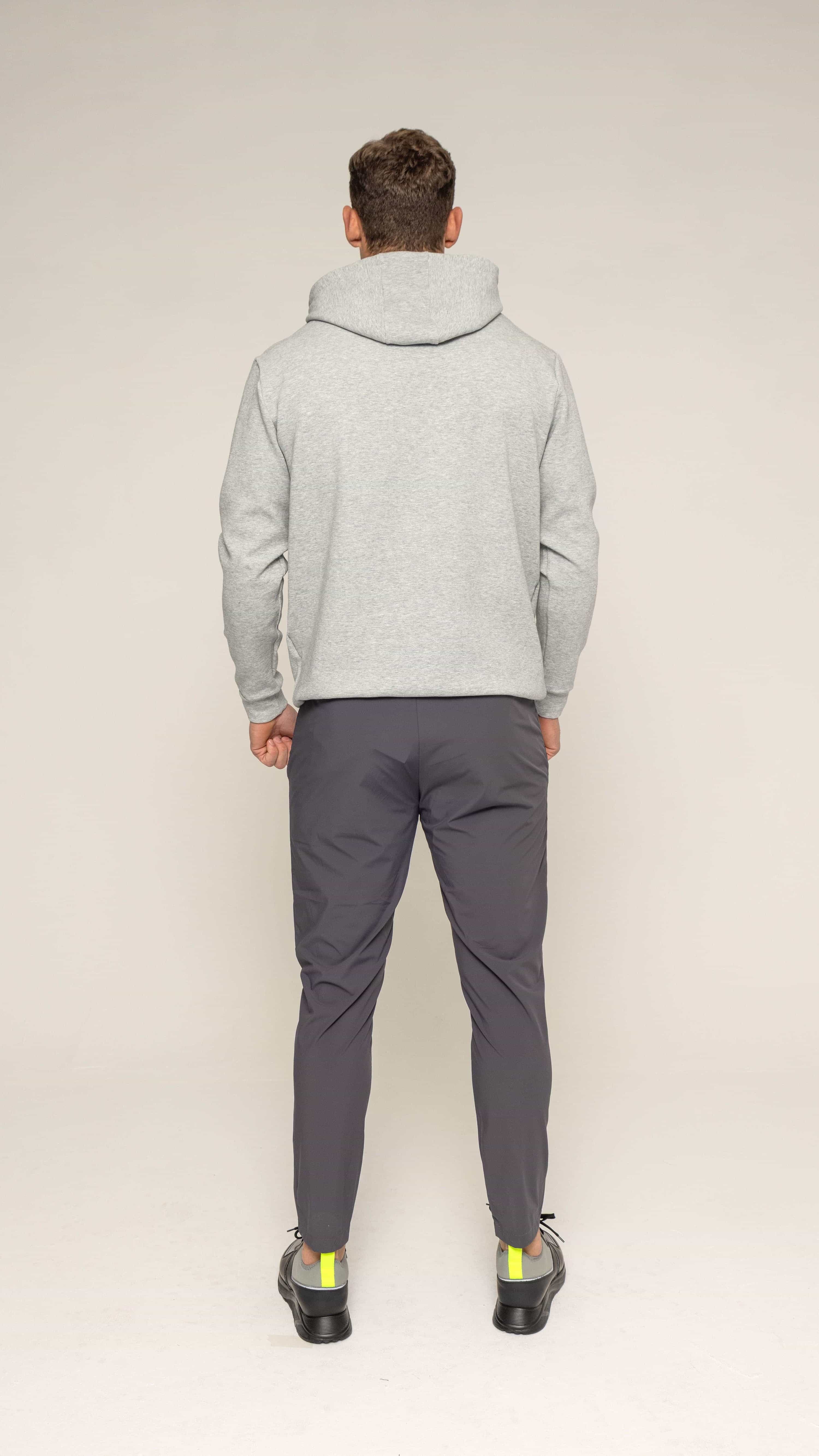 Bulletto Original Embroidered Hoodie - Grey