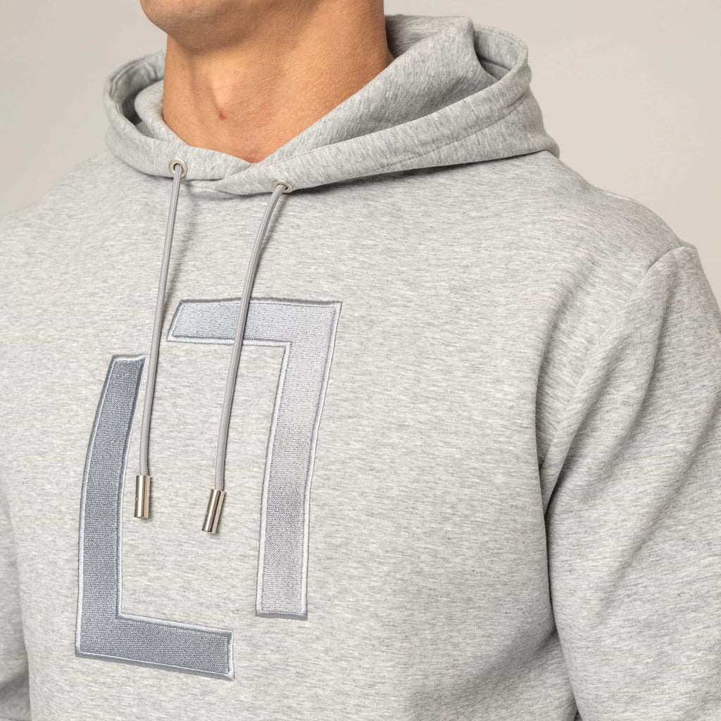 Bulletto Original Embroidered Hoodie - Grey