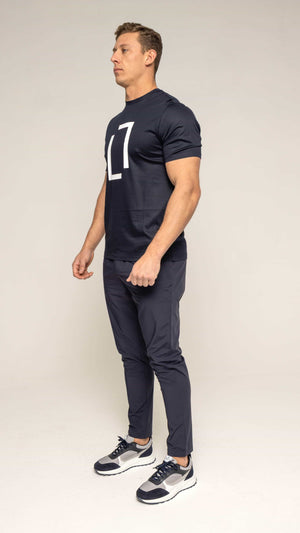 Bulletto Original T-Shirt - Navy/White