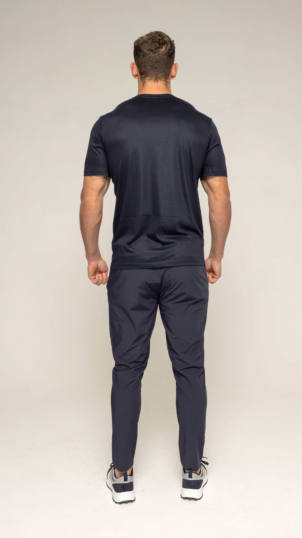 Bulletto Original Tee - Navy/White