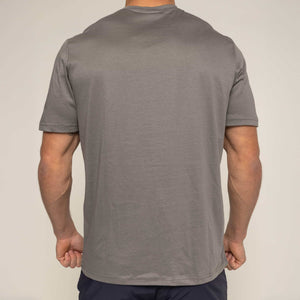 Bulletto Mercerised Cotton T-Shirt - Grey