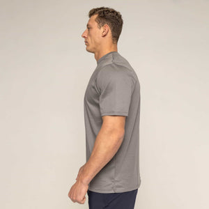 Bulletto Mercerised Cotton T-Shirt - Grey