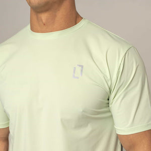 Bulletto Tri Panel T-Shirt - Lime Green