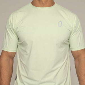 Bulletto Tri Panel T-Shirt - Lime Green